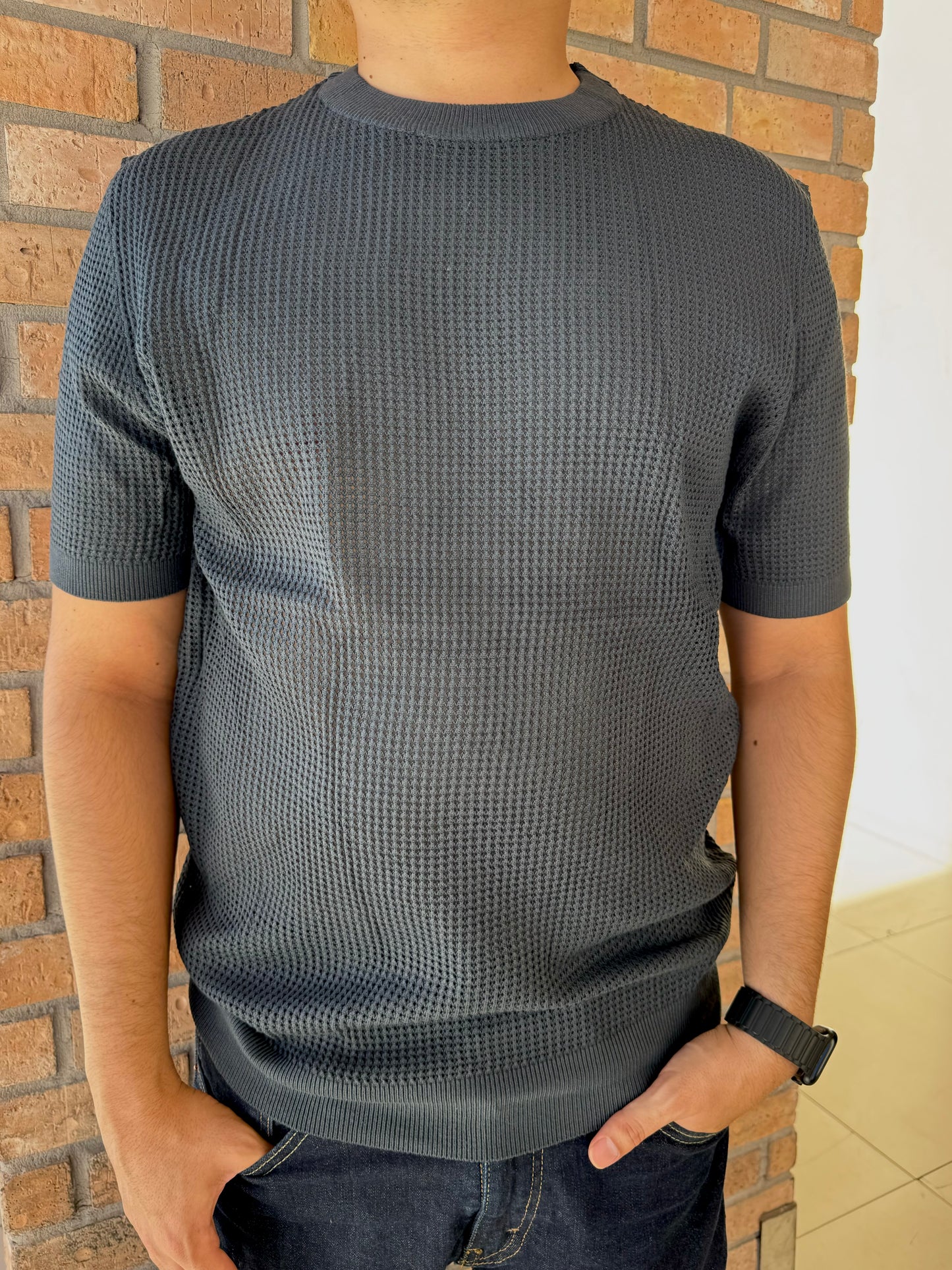 PLAYERA TEJIDA ROOSEVELT